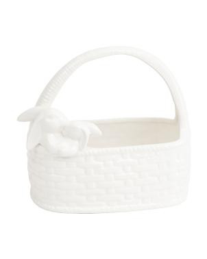 7.25x4x6.75 Bunny Basket | TJ Maxx