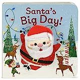 Santa's Big Day Finger Puppet Christmas Board Book Ages 0-4 (Finger Puppet Board Book) | Amazon (US)