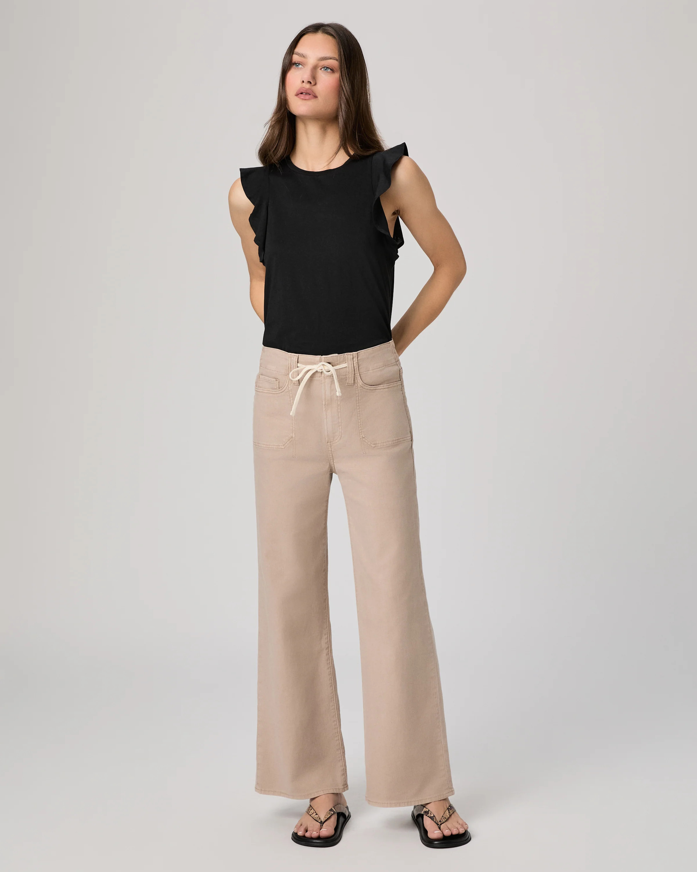 Ari Wide Leg Pant - Vintage Utaupia | Paige