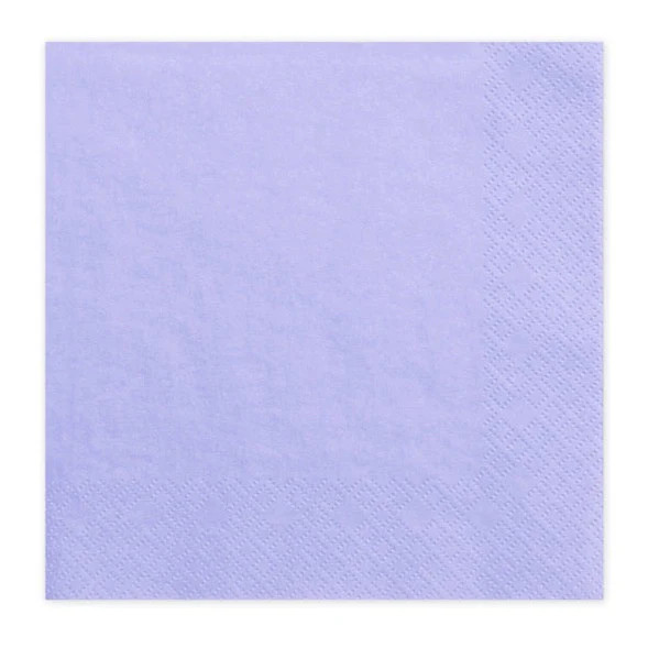 Lilac Purple Lunch Paper Napkins | Ellie and Piper