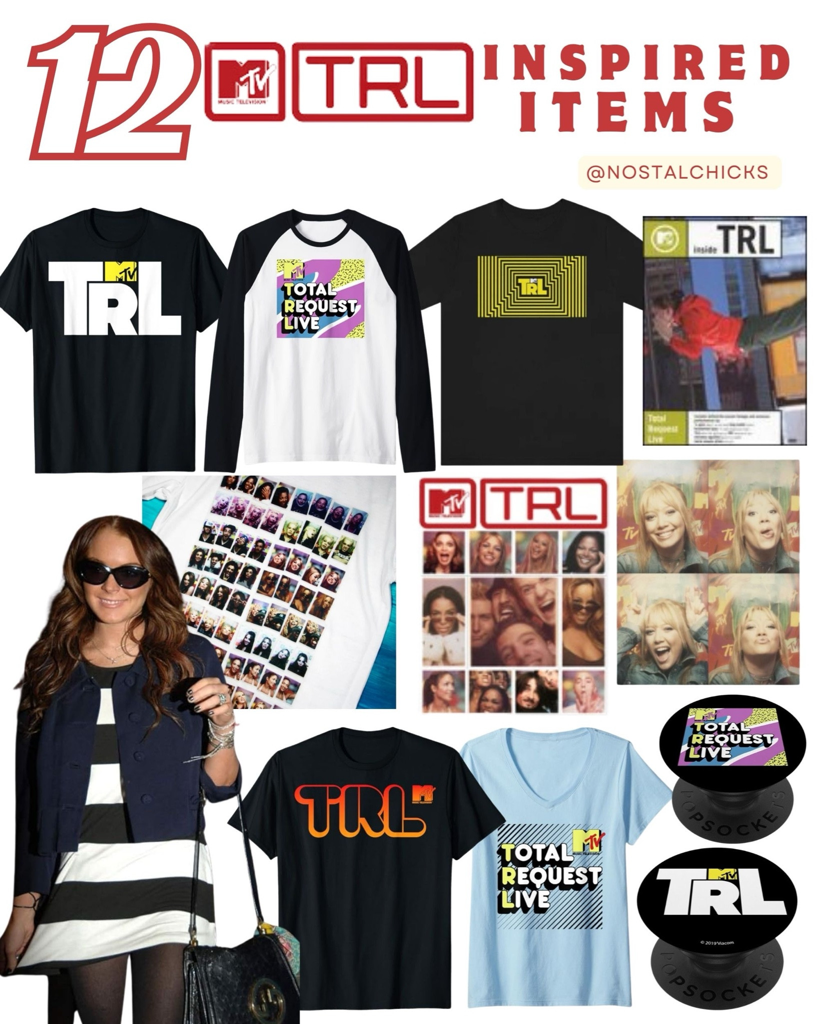 TRL Inspired Pieces ❤️
#trl #mtv #trlshow #nostalgia #nostalgic