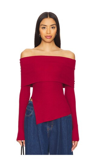 Dex Top in Oxblood | Revolve Clothing (Global)