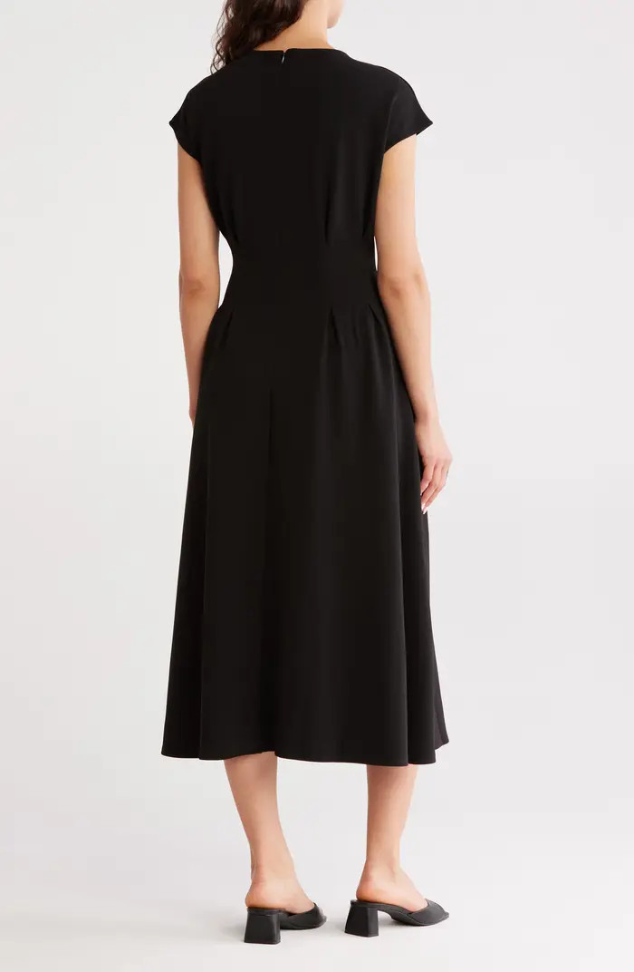 NORDSTROM RACK Pleated Waist Knit A-Line Dress | Nordstromrack | Nordstrom Rack