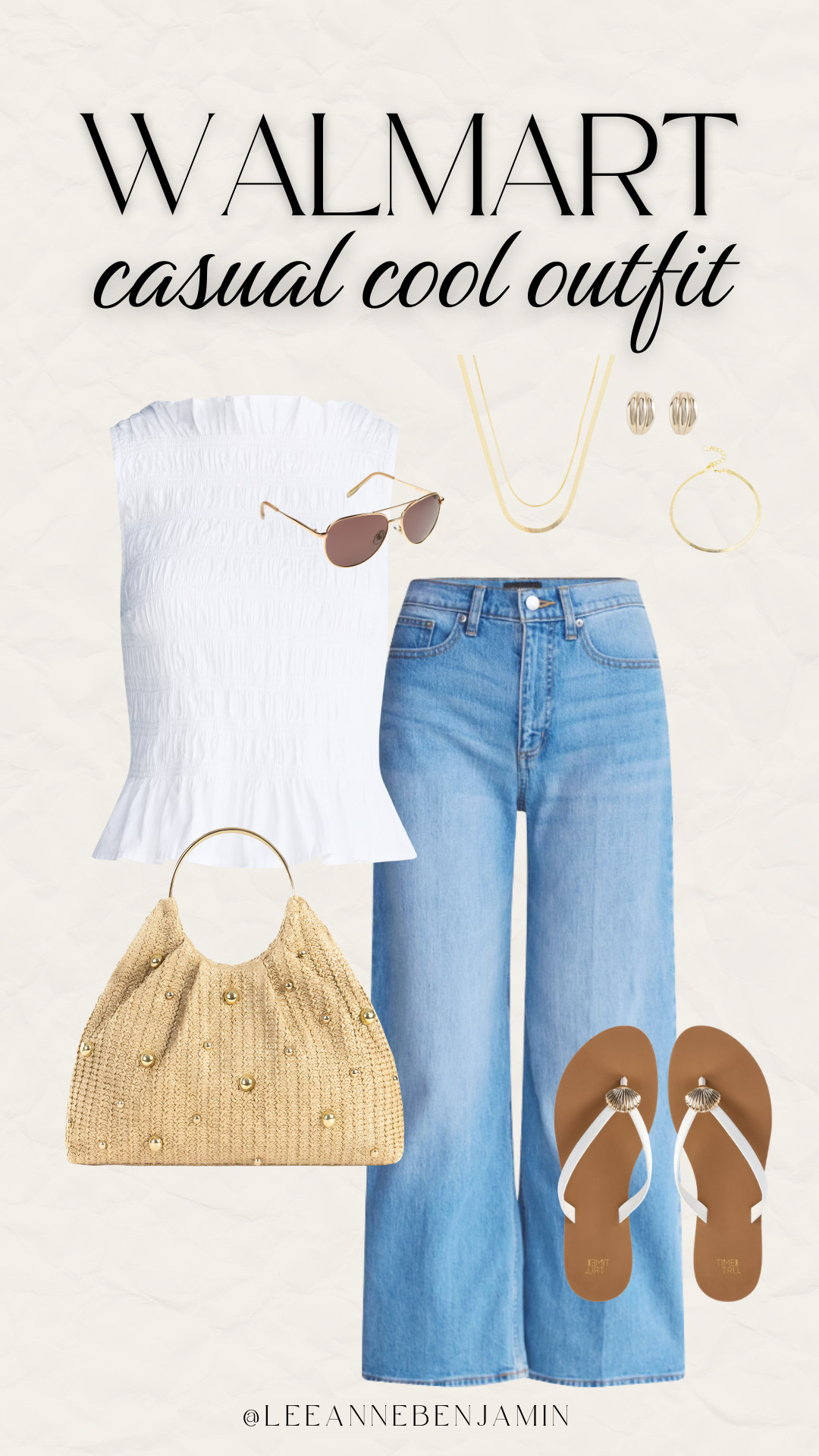 Casual and cute outfit from Walmart! 

 #LTKmomlife #LTKOver40 #LTKTravel
