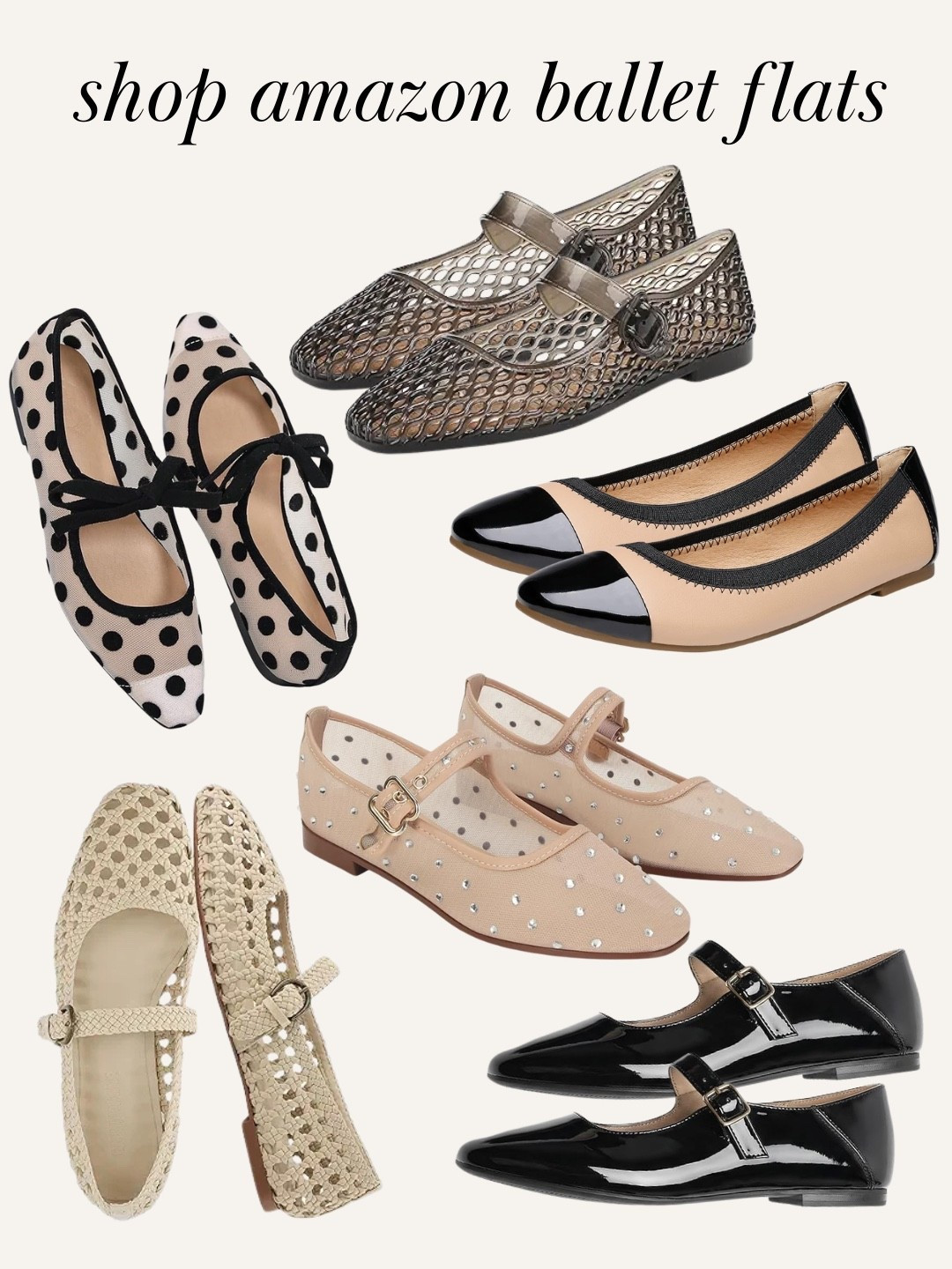 Amazon ballet flats for spring 

#LTKSeasonal #LTKootd