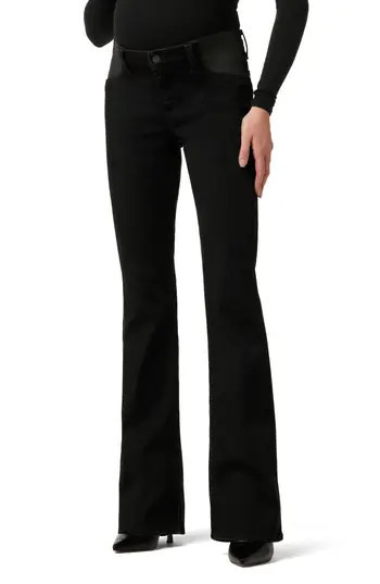 Joe's The Snapback Icon Bootcut Maternity Jeans in Black at Nordstrom Rack, Size X-Small | Nordstrom Rack