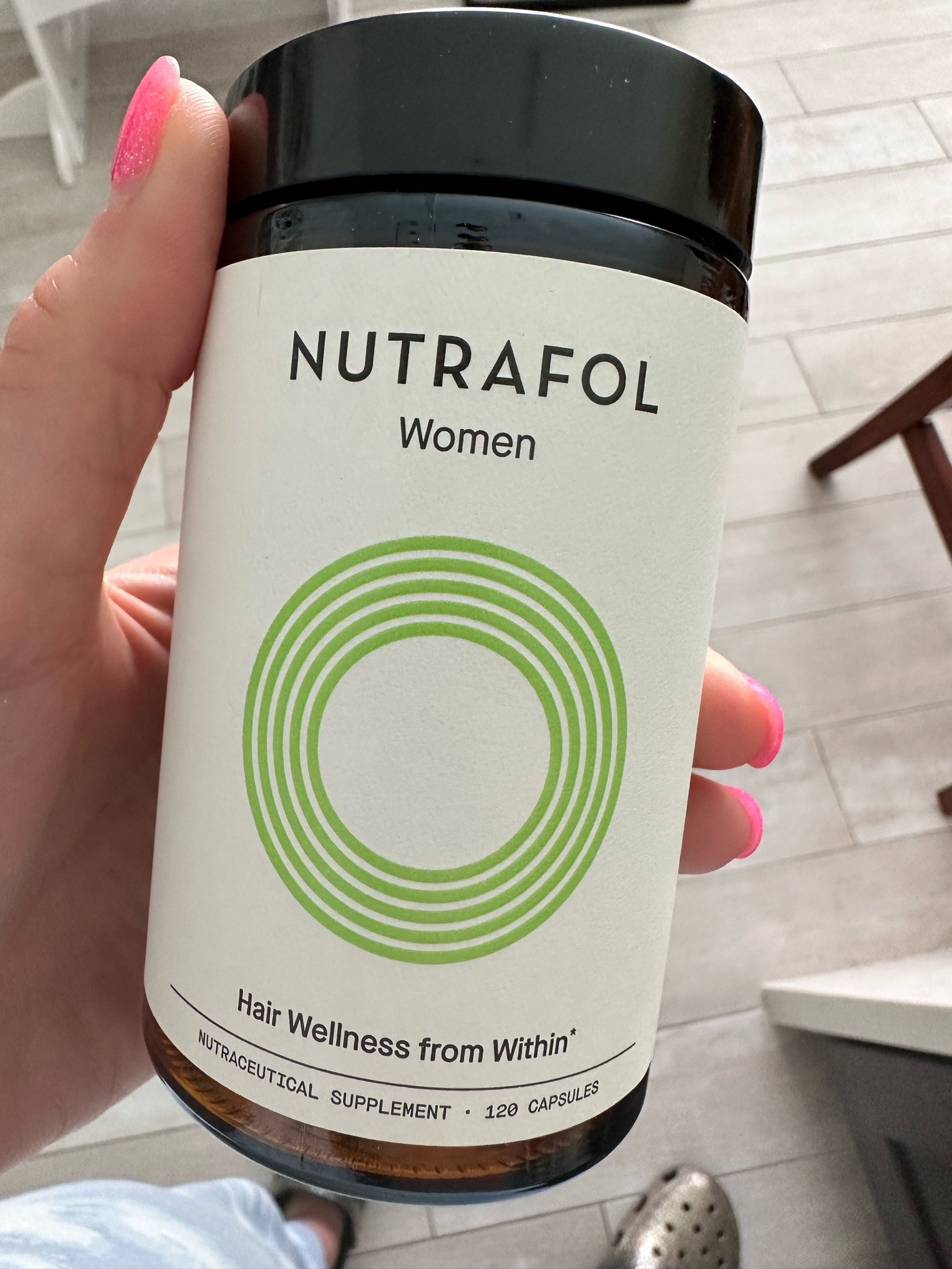 Nutrafol For women 18-44 who are experiencing signs of hair thinning, this physician-formulated hair growth supplement uses natural, medical-grade ingredients to target root causes of thinning such as stress, lifestyle, and nutrition.

#LTKbeauty #LTKfit #LTKstyletip