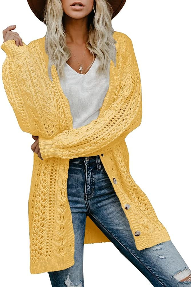 Open Knit Cardigan  | Amazon (US)