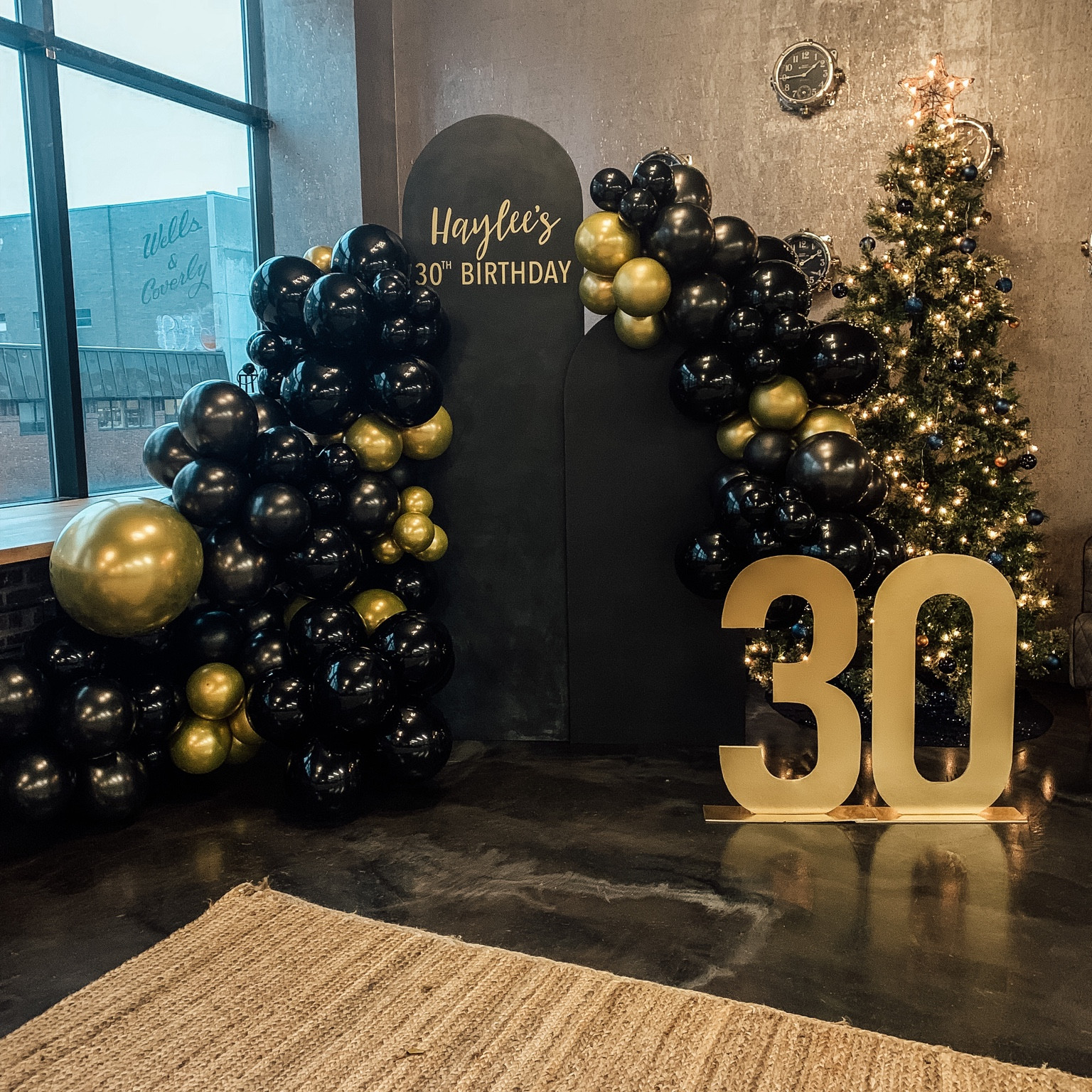 DIY Arched Backdrop