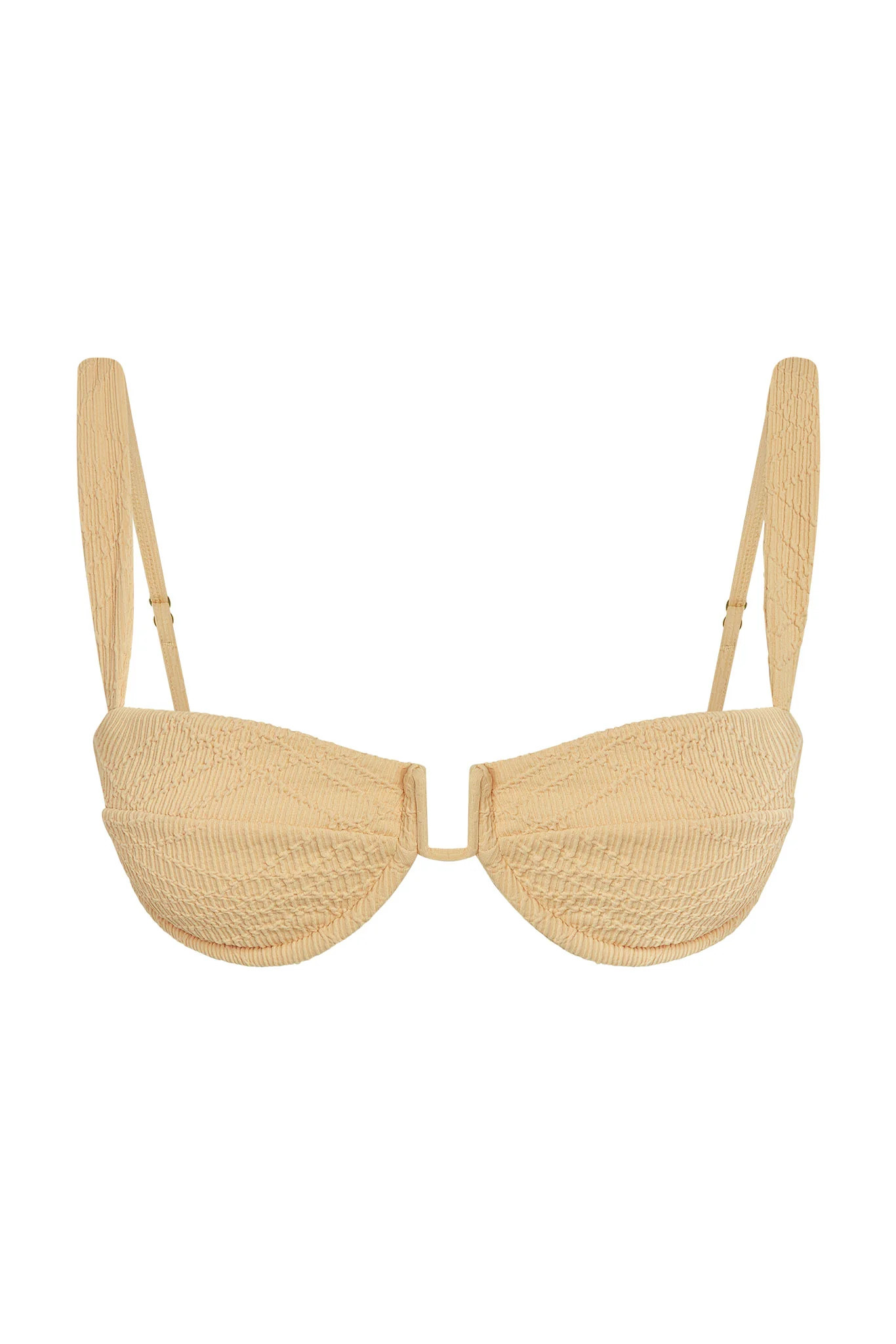 Cala Roja Top - Raffia Summer Plaid | Monday Swimwear