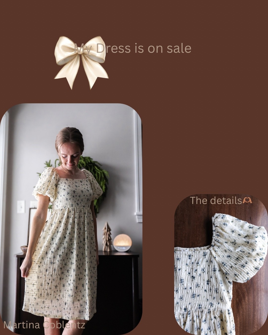 My dress is on sale. I love the details of the dress and it's so soft. 
I'm 5ft 4 and it hits below the knees 

• modest outfit •spring outfit •summer outfit •Mennonite •modest clothes •modesty •outfit inspiration •outfit inspo •fashion •modest dress •summer dress •lace 

#LTKgrwm #LTKMidsize #LTKPetite