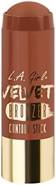 L.A. Girl Velvet Contour Sticks, Bronzer Suede, 0.2 Ounce (Pack of 3) | Amazon (US)