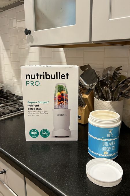 New nutribullet for our Airbnb 🙏 we have the same one in a different color at home 