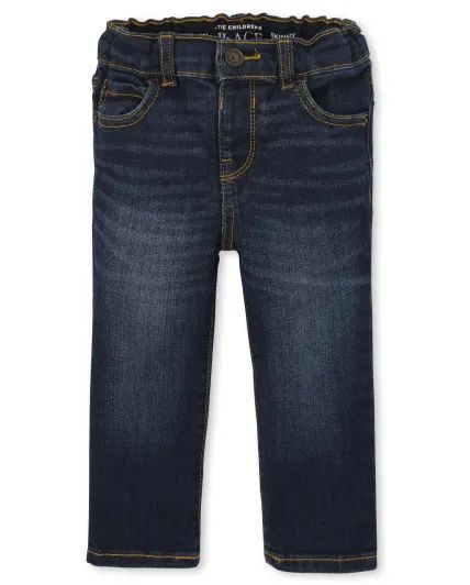 Baby And Toddler Boys Basic Stretch Skinny Jeans - potter wash | The Children's Place