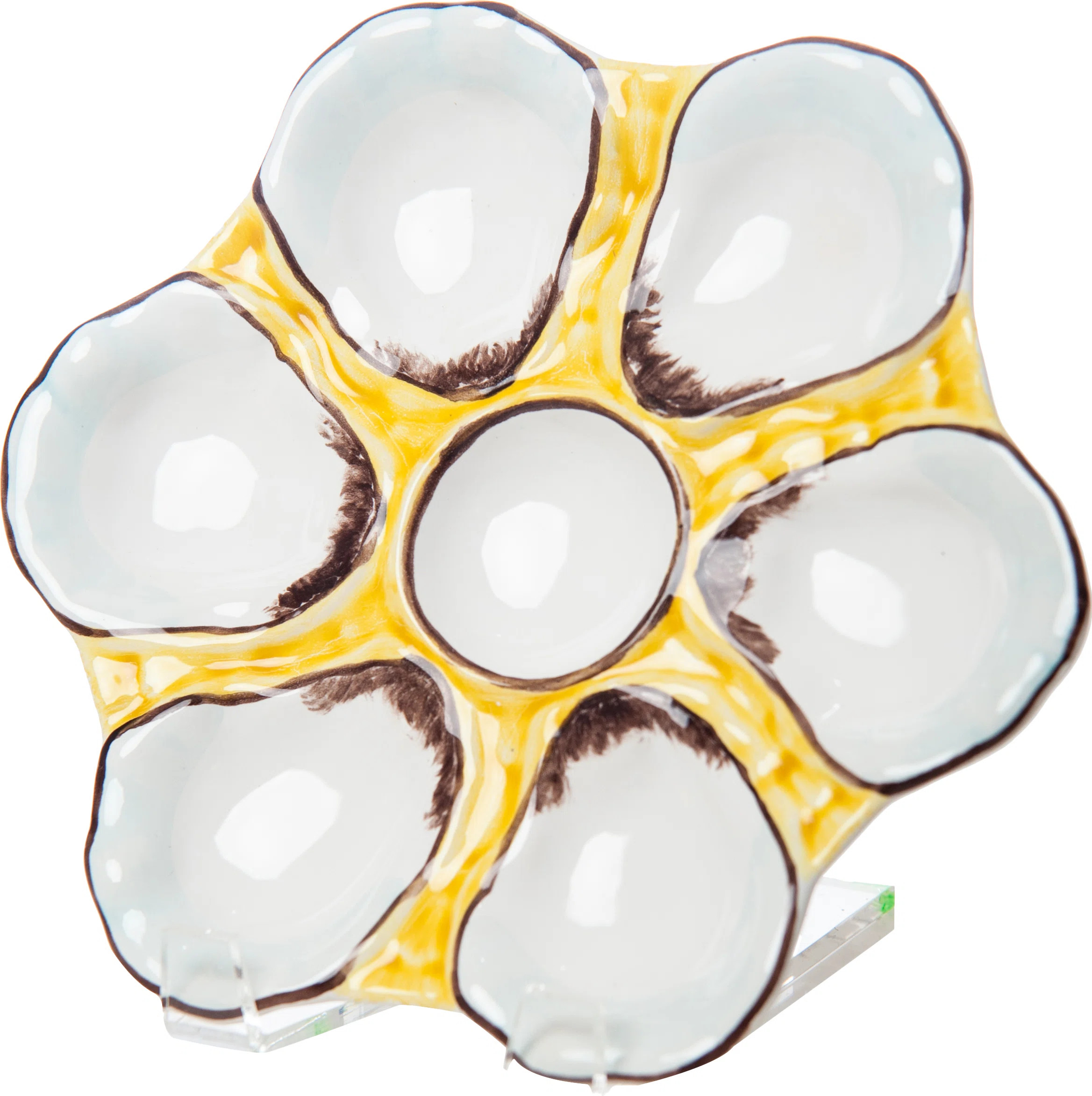 9.5'' Handmade Ceramic Salad/Dessert Plate | Wayfair North America