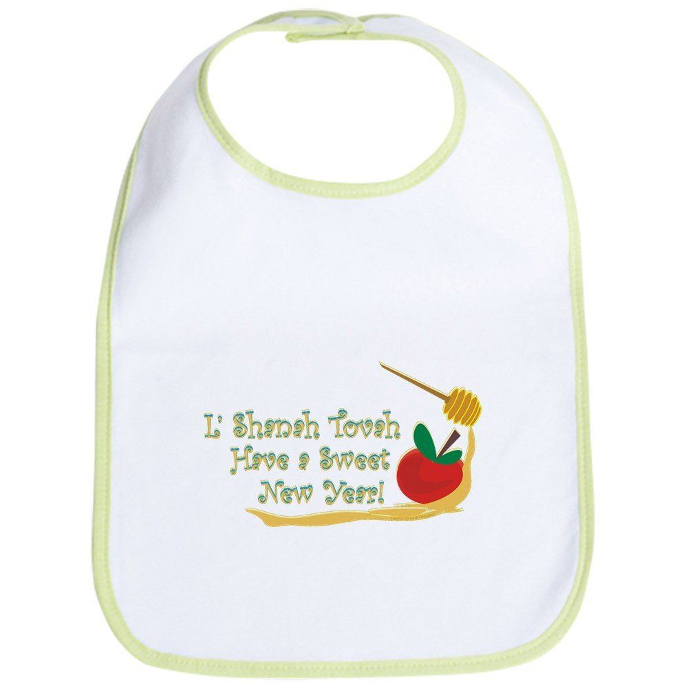 CafePress L Shanah Tovah Cute Cloth Baby Bib, Toddler Bib | Amazon (US)
