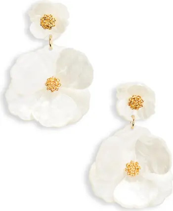 Nordstrom Pansy Drop Earrings | Nordstrom | Nordstrom