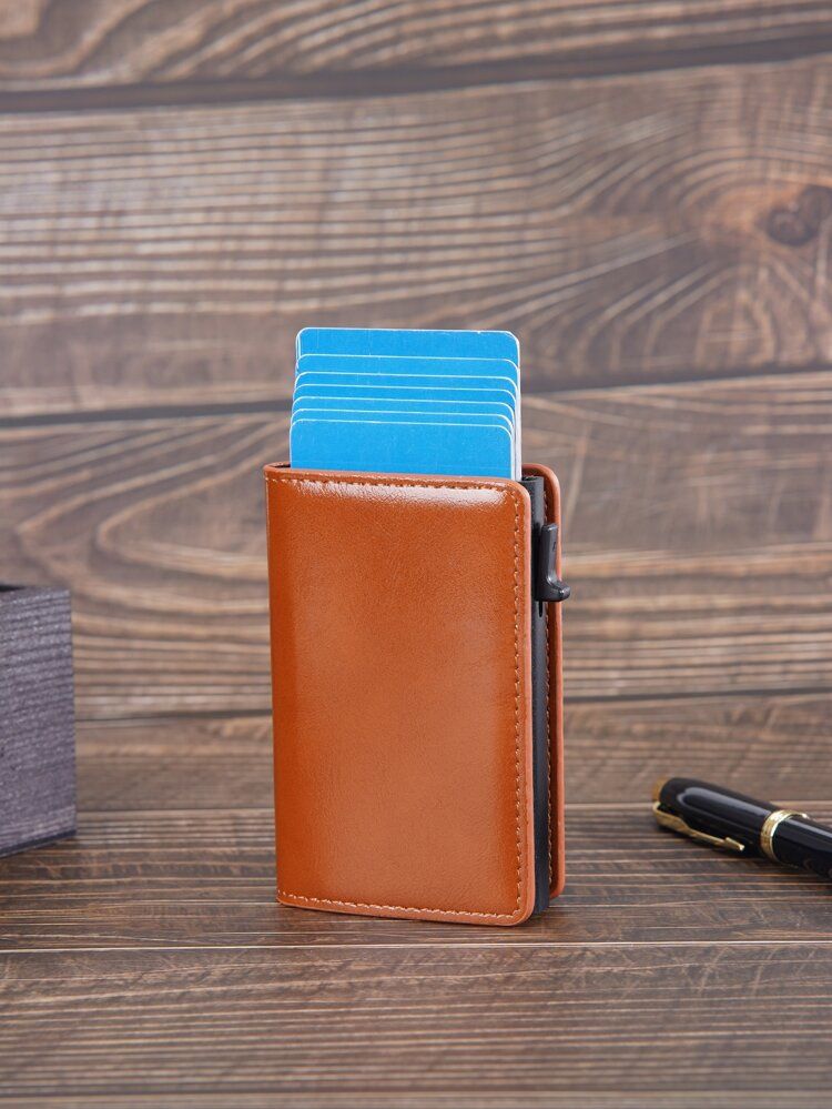 Men Minimalist RFID Card Holder | SHEIN