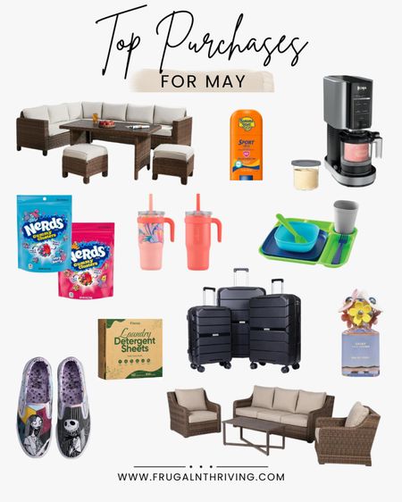 Wow, May sure did fly by! While we are embracing the warmth, we’re reflecting back on our top purchases last month. 
•
I’m not sure about you, but from this round up, I’d say we were planning for summer 😆 

See our top purchases of May Below ⬇️ 

#LTKSaleAlert