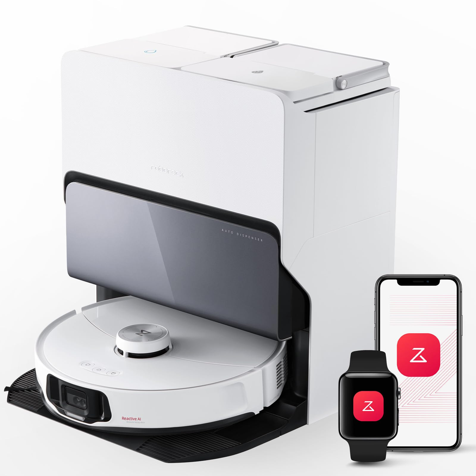 roborock S8 MaxV Ultra Robot Vacuum & Sonic Mop, 10000 Pa Suction, Corner to Edge Deep Cleaning, ... | Amazon (US)