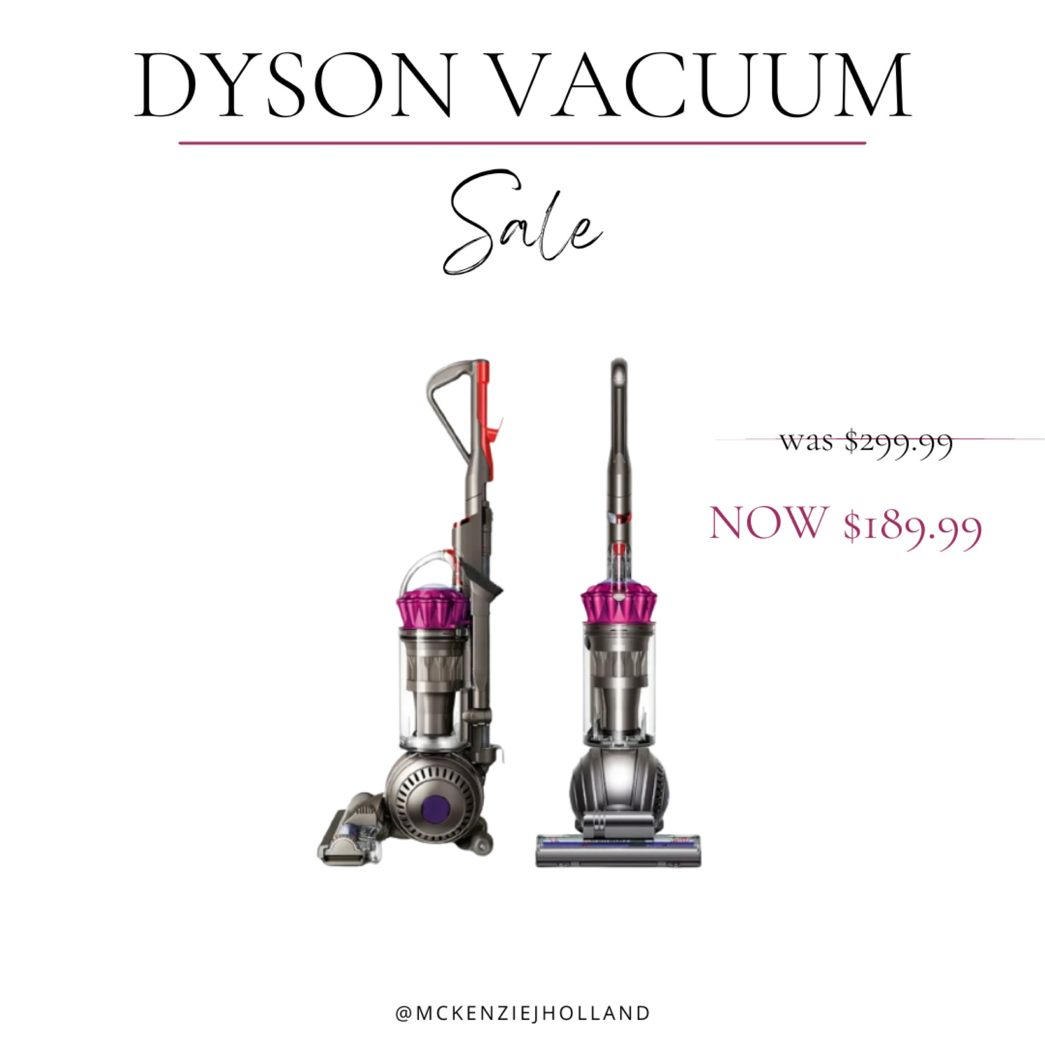 New Dyson Vacuum on Sale! 