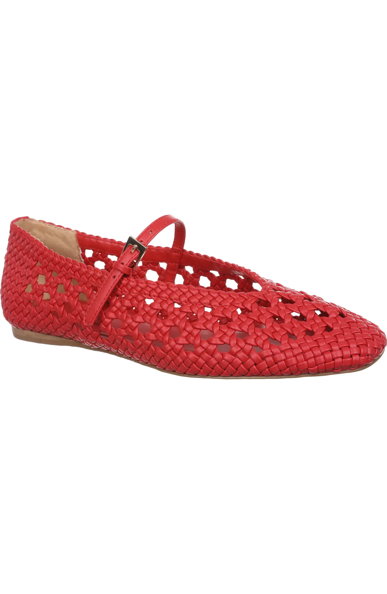 Maren Woven Mary Jane Flat (Women) | Nordstrom