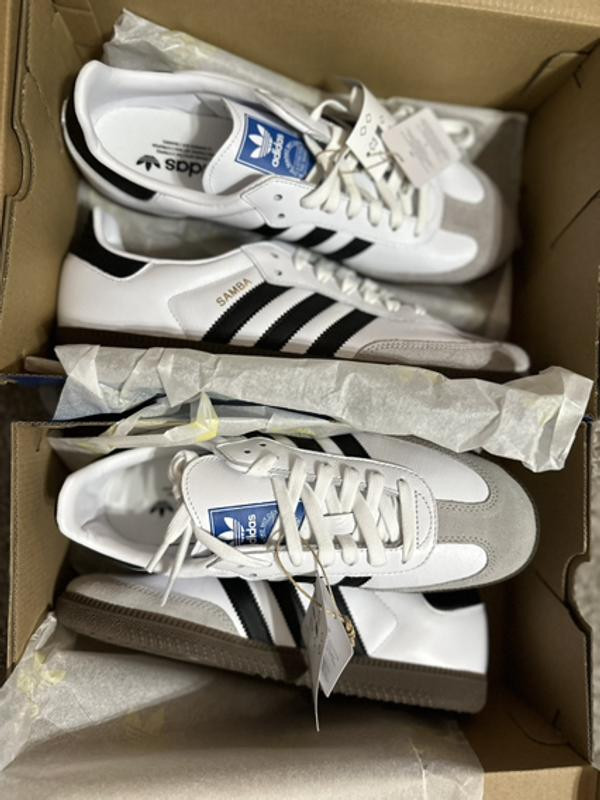 adidas Gender Inclusive Samba Sneaker in Black/off White/quartz at Nordstrom, Size 7 Women's | Nordstrom