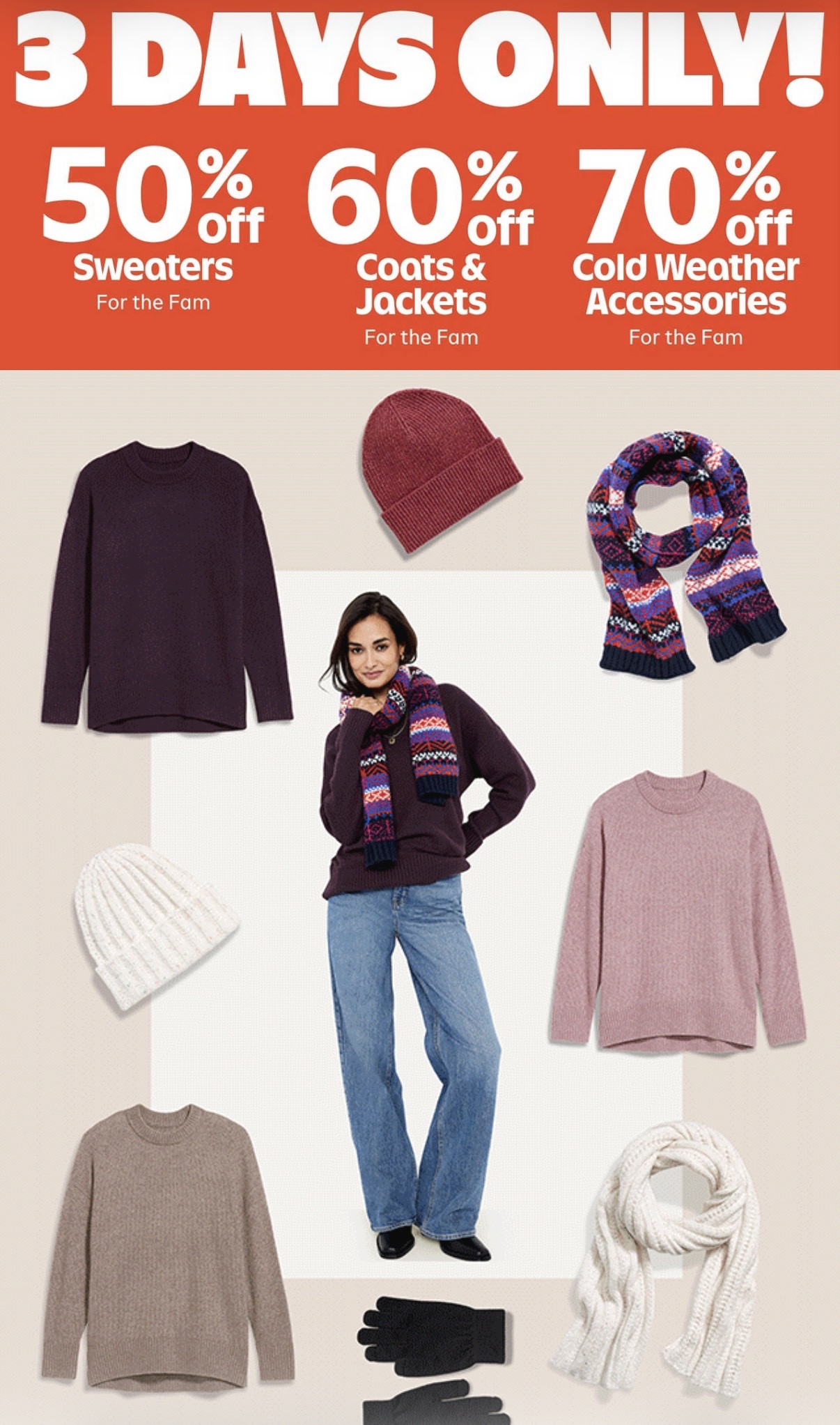 
Old Navy is doing a 3-DAY SALE — 50–70% off winter essentials and this is the time to stock up ❄️🧣
From cozy layers to everyday cold-weather staples, everything you need is marked down.
I linked all my winter must-haves on LTK so you can shop before the sale ends!

#oldnavy #oldnavysale #winteressentials #winterdeals #cozyseason #LTKfashion #LTKfamily #LTKkids #LTKfinds #LTKsale #shoppingfavorites #onlineshopping #ShoppingWithPriiincesss #Atlantamom #AtlantaCreator #Atlantacontentcreators


#LTKHoliday #LTKGiftGuide #LTKSaleAlert