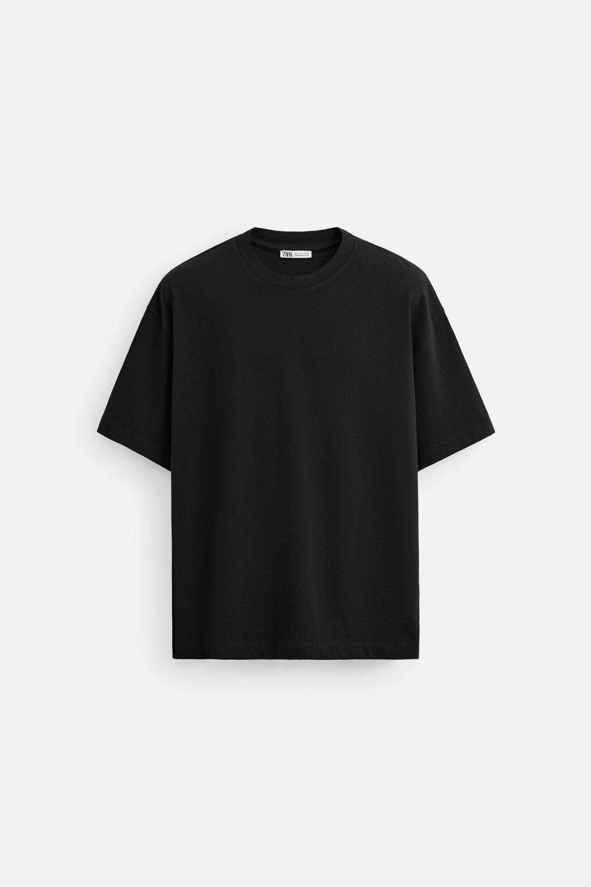 BASIC HEAVYWEIGHT T-SHIRT | Zara UK