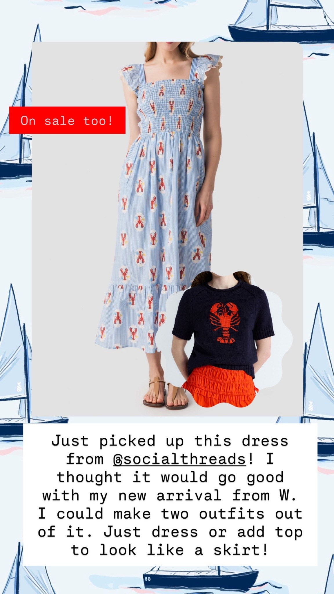 I linked up this dress +2 other items I picked up on sale become a subscriber and you can get 10% off at checkout. I can’t wait to style it as a dress and also as a skirt with a top.