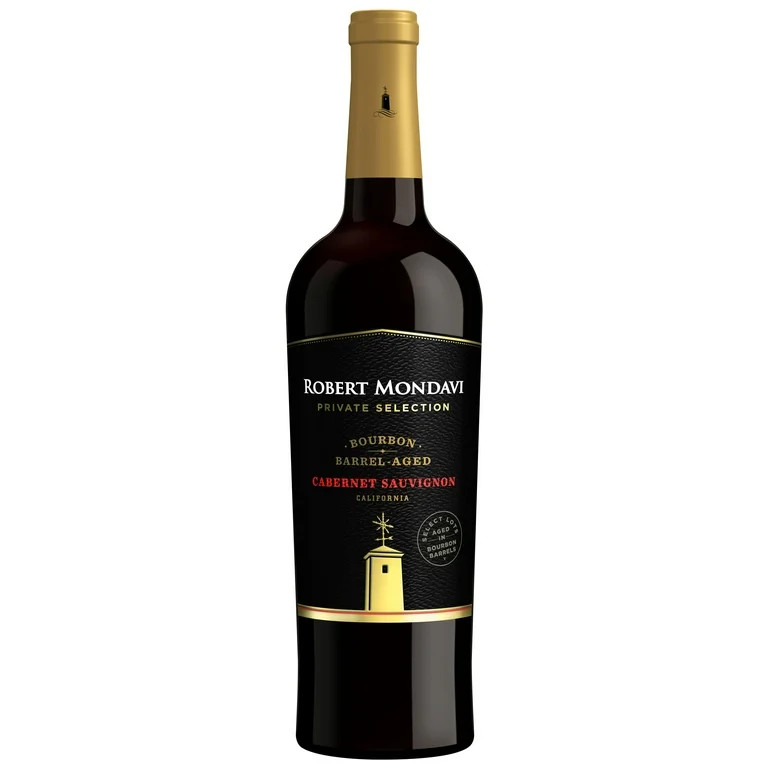 Robert Mondavi Private Selection Bourbon Barrel Aged Cabernet Sauvignon Red Wine, 750 ml Bottle, ... | Walmart (US)