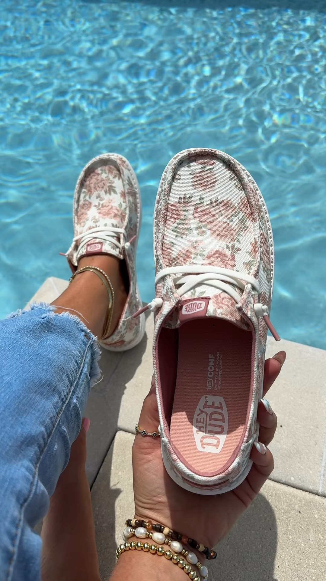 HeyDude Wendy Washed Floral