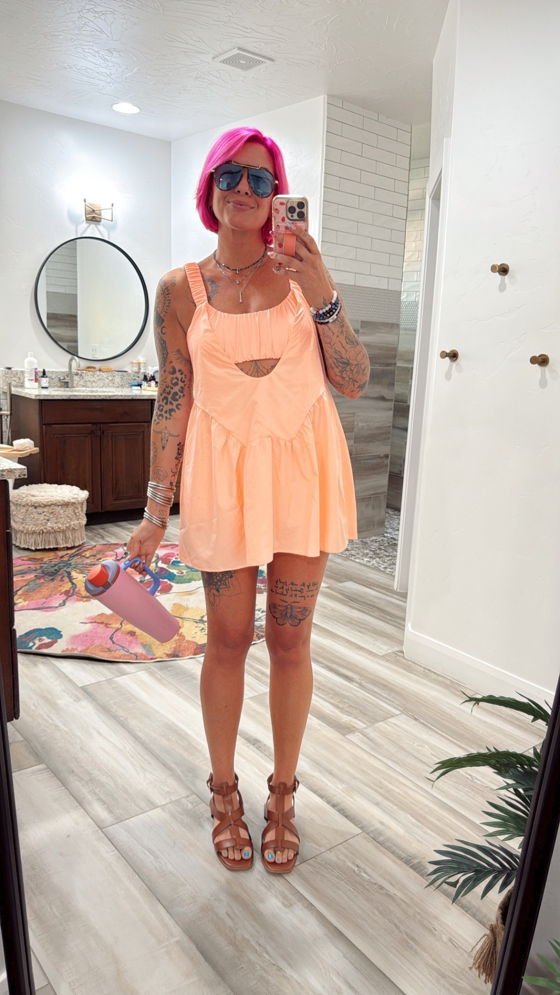 New summer finds that I LOVE! 

Sunnies for $30, the cutest set, new sandals and my favorite tumbler to date! 

#LTKFindsUnder100 #LTKFindsUnder50 #LTKShoeCrush