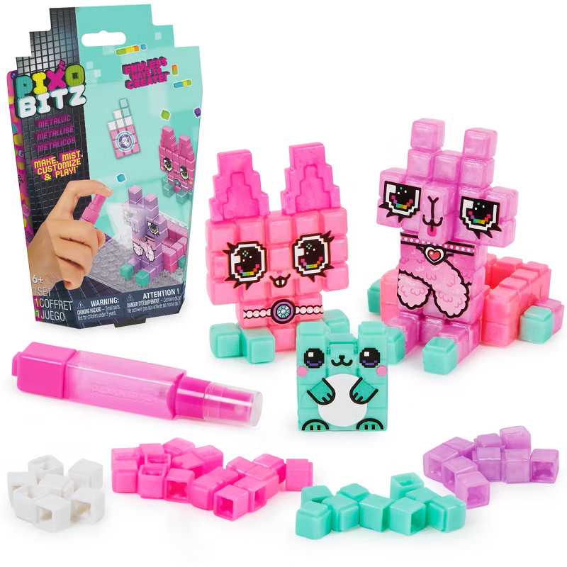 Pixobitz Metallic Pack with 156 Water Fuse Beads | Target