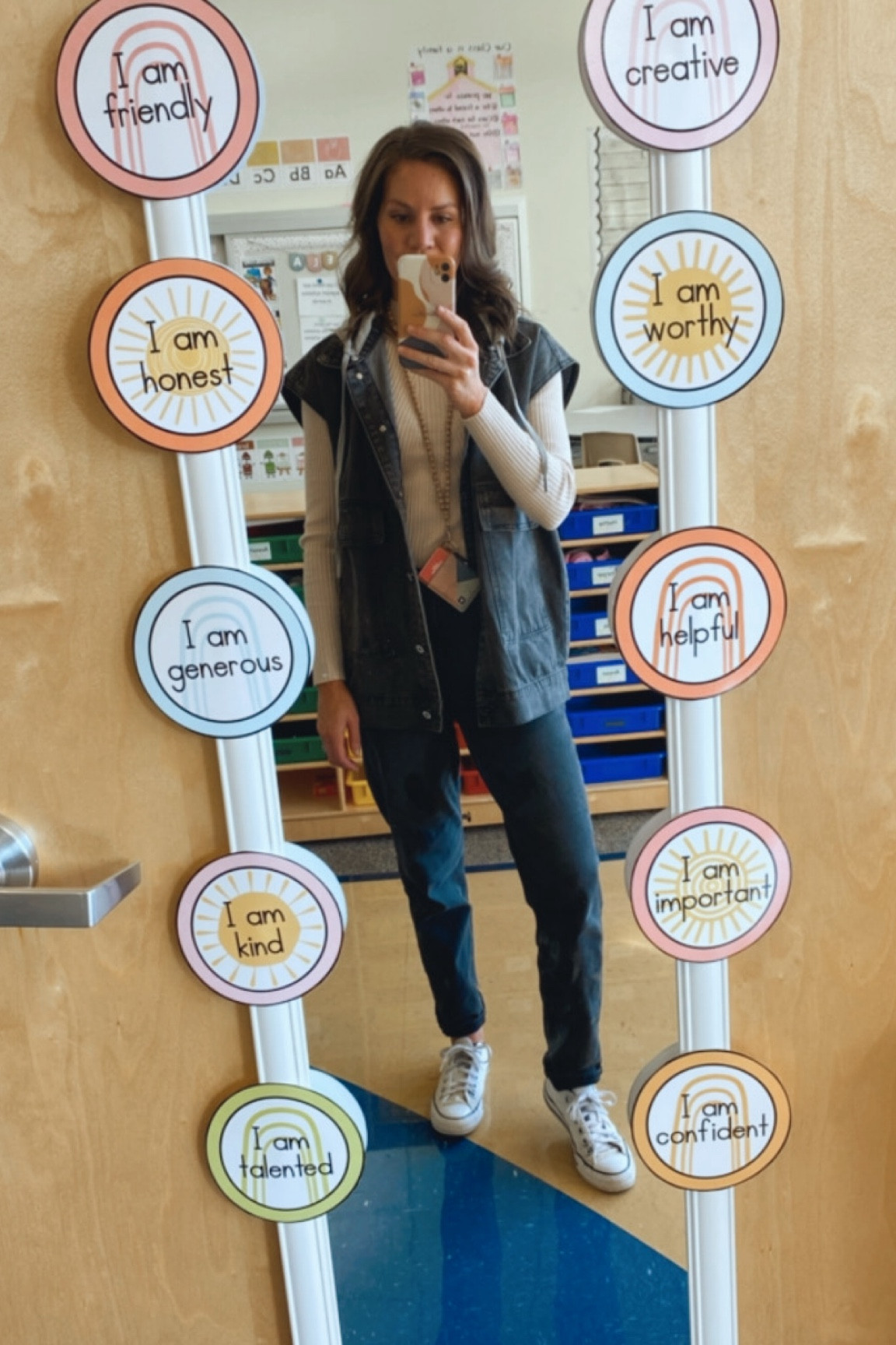 Such a perfect fall transition outfit! I wore the vest during the chilly morning, and my outfit still looked cute when I took it off as it got warmer in the afternoon. 

#LTKworkwear #LTKstyletip #LTKSeasonal