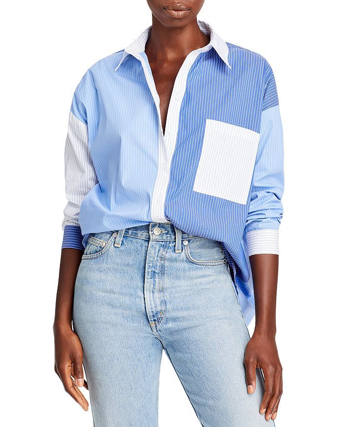 Color-Block Button Down Shirt | Bloomingdale's (US)