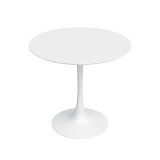 Kurv White Cafe Table | The Home Depot