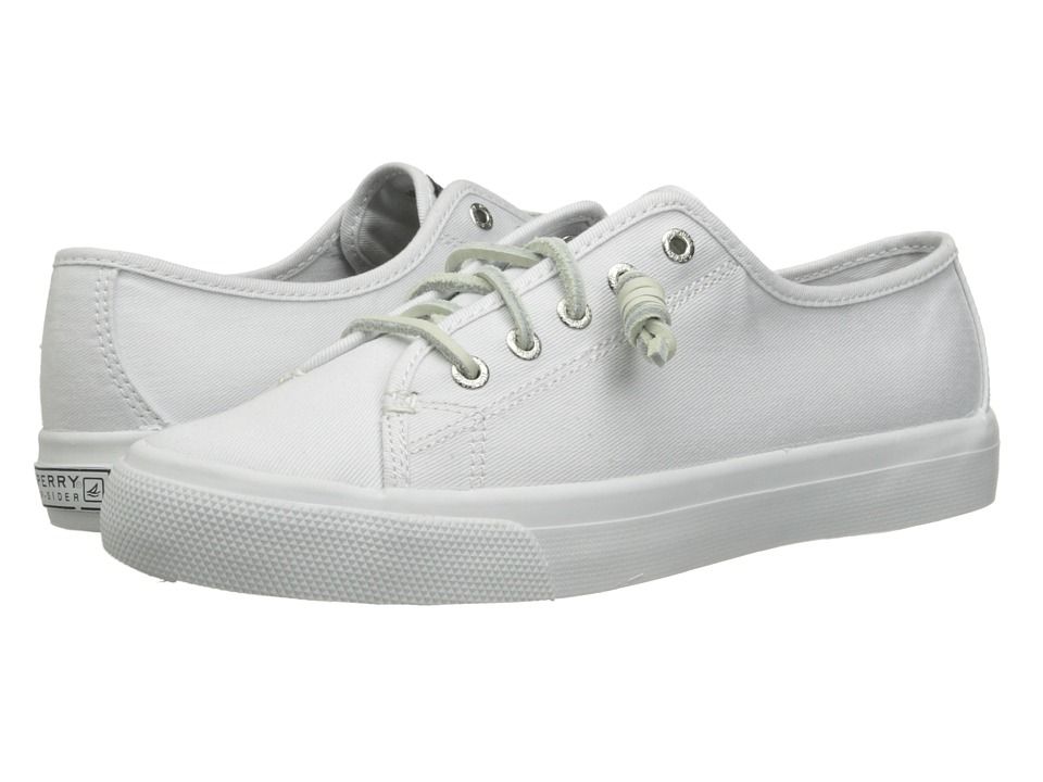 Sperry - Seacoast (White) Women's Lace up casual Shoes | Zappos
