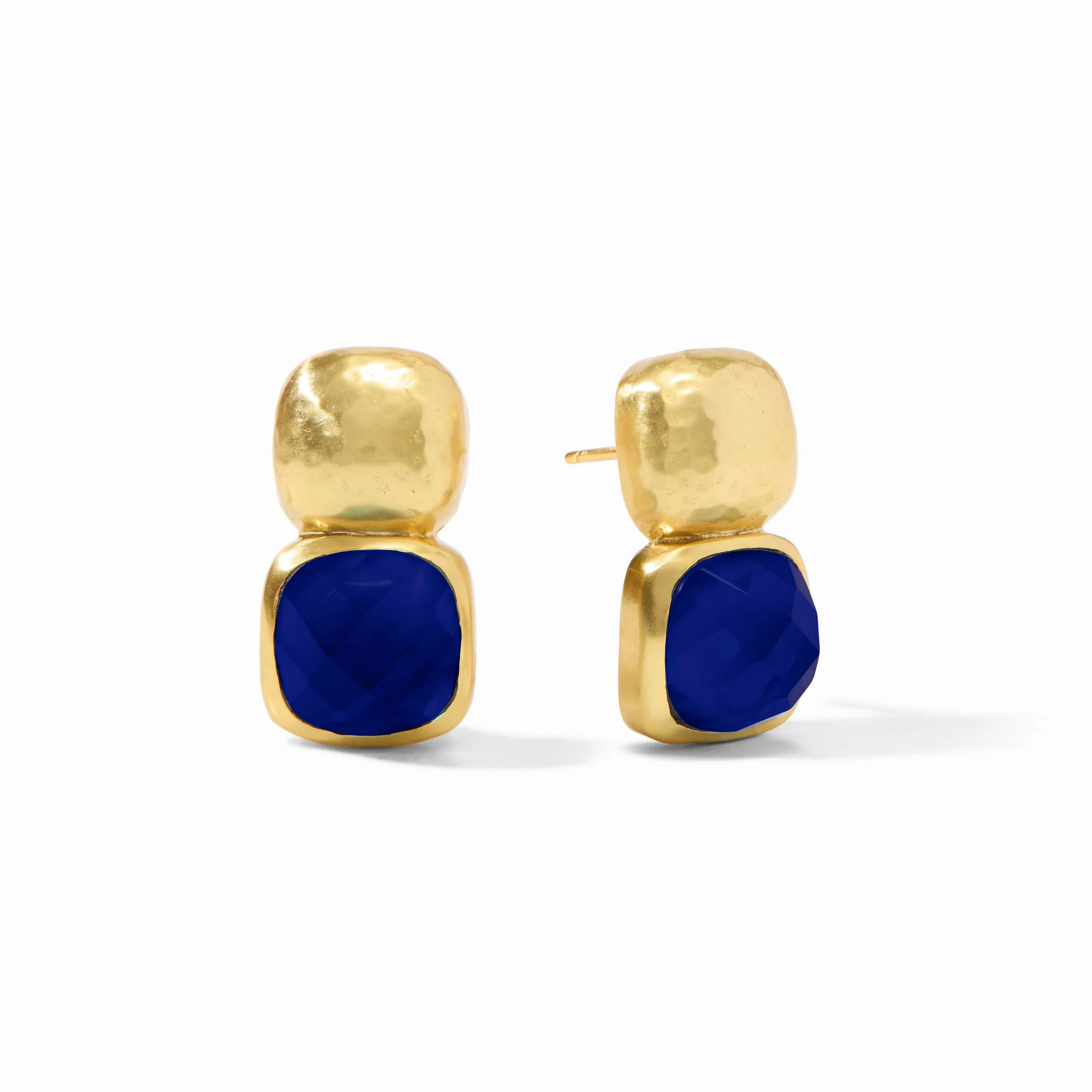 Catalina Gold Gemstone Earring | Julie Vos | Julie Vos