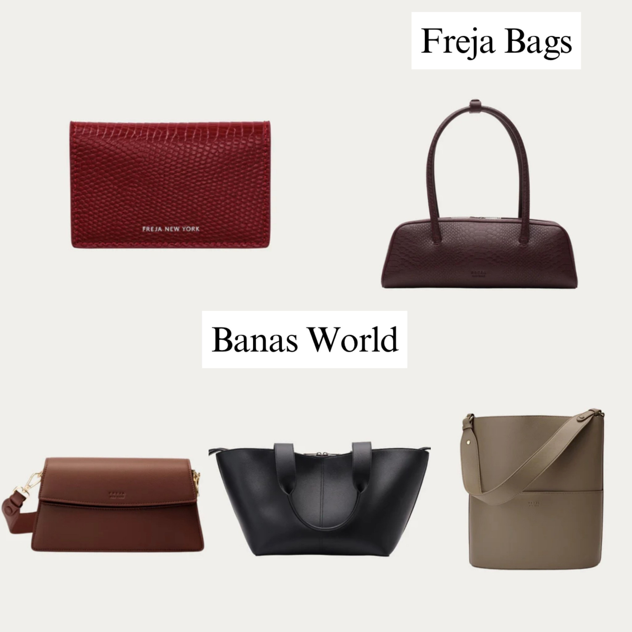 I’m obsessed with the clean simple lines yet captivating freja bags, totes, and wallets. Their clean silouhettes are everything. Perfect for fall /winter 

#LTKItBag #LTKStyleTip #LTKNYFW