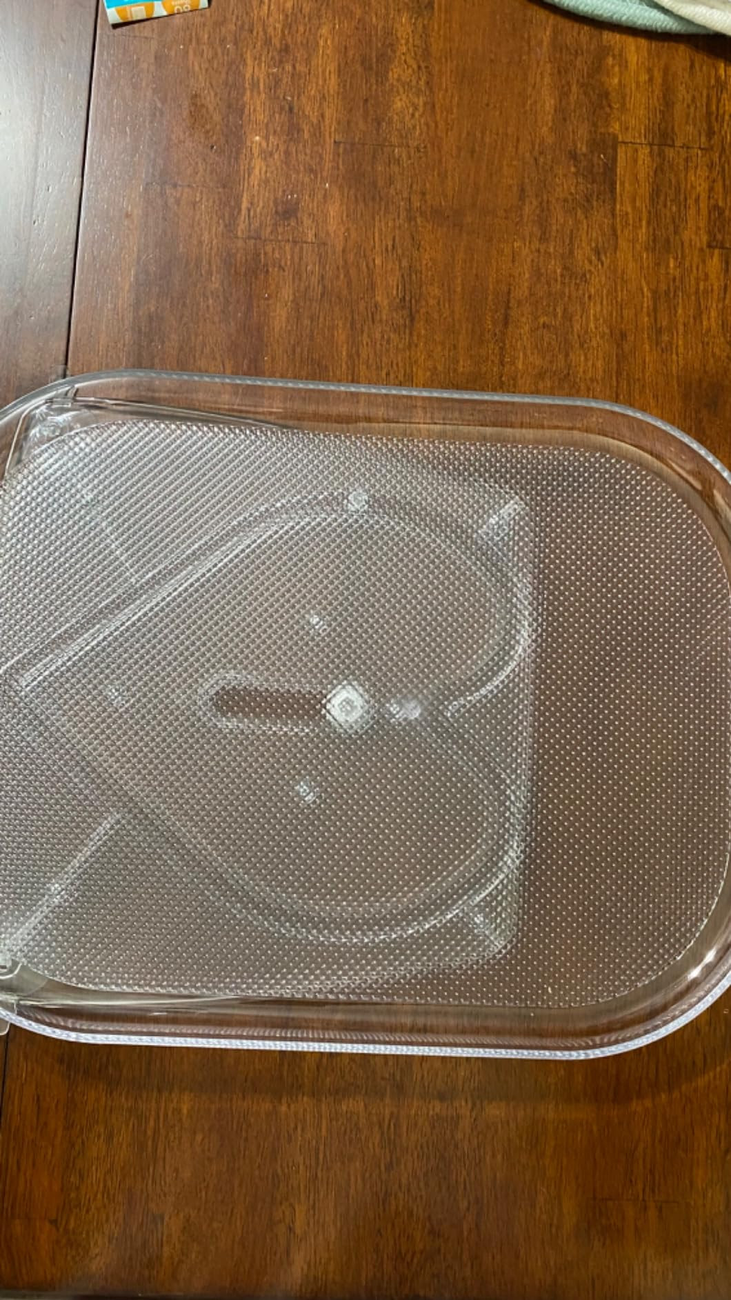 LAMU Lazy Susan Turntable Organizer for Refrigerator, 15.67'' Clear Rectangular Fridge Organizer ... | Amazon (US)