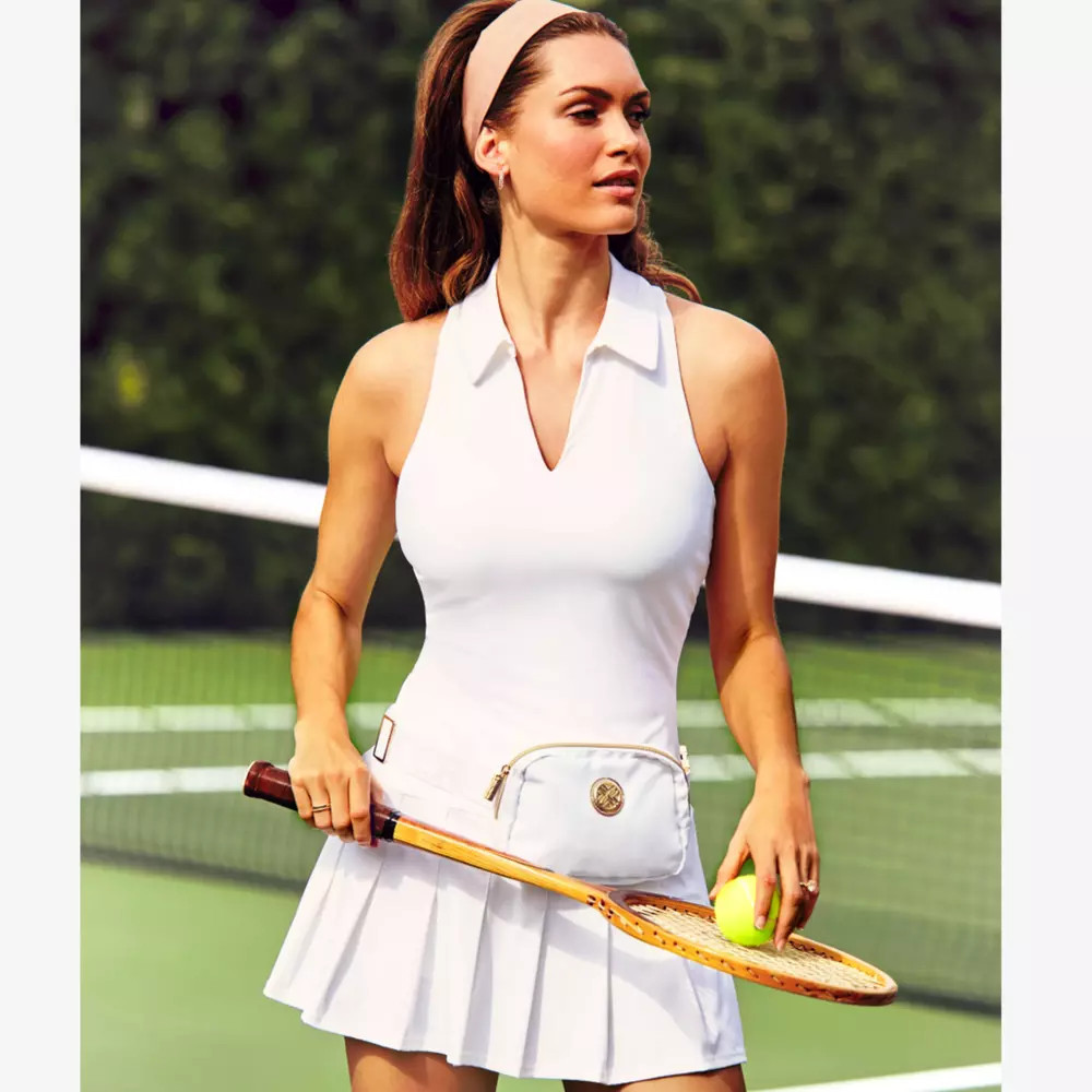 Lilly Pulitzer Dania Pleated Active Women's Sleeveless Golf Dress | PGA TOUR Superstore