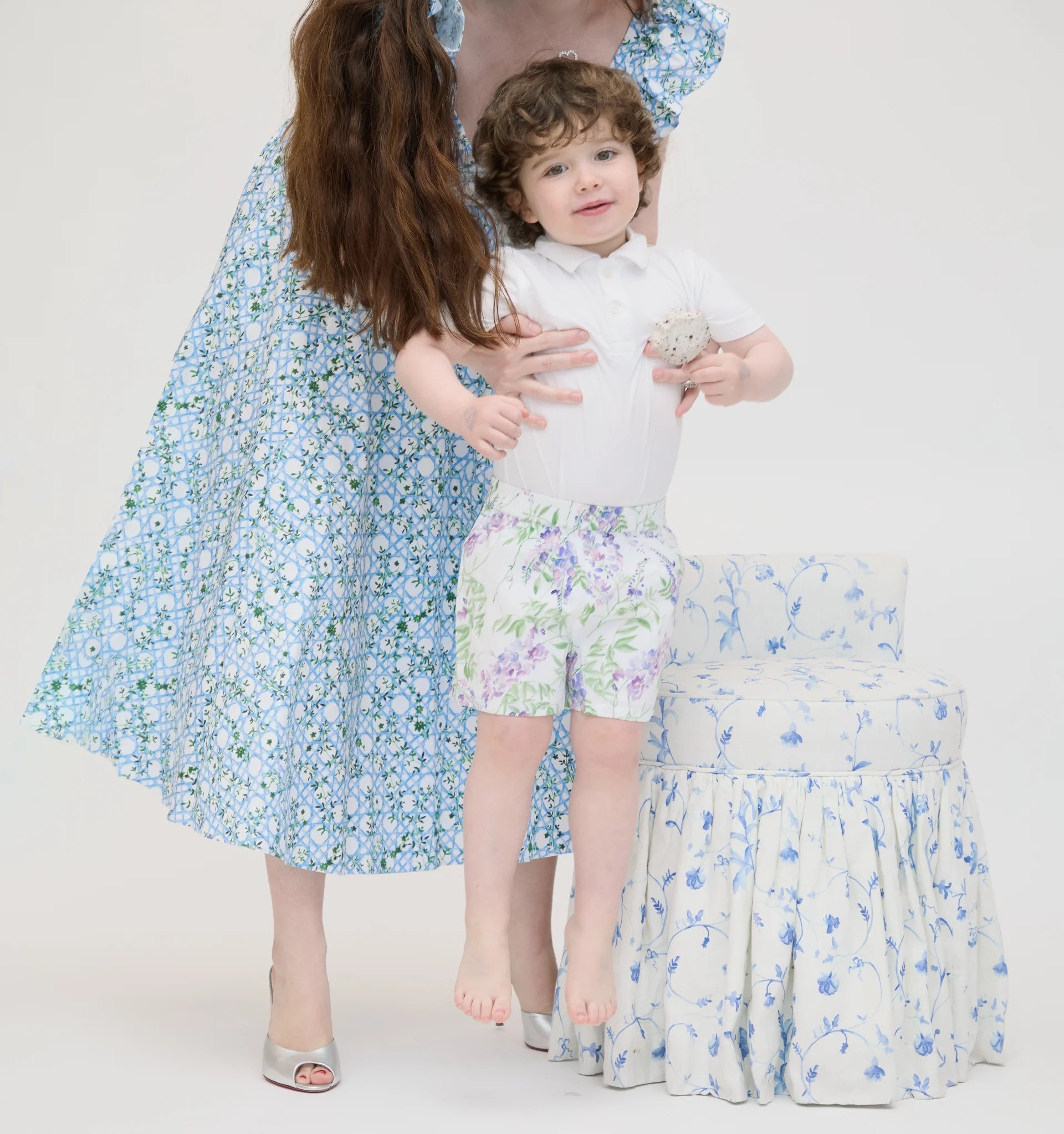 The Baby Leo Short - Wisteria | Hill House Home