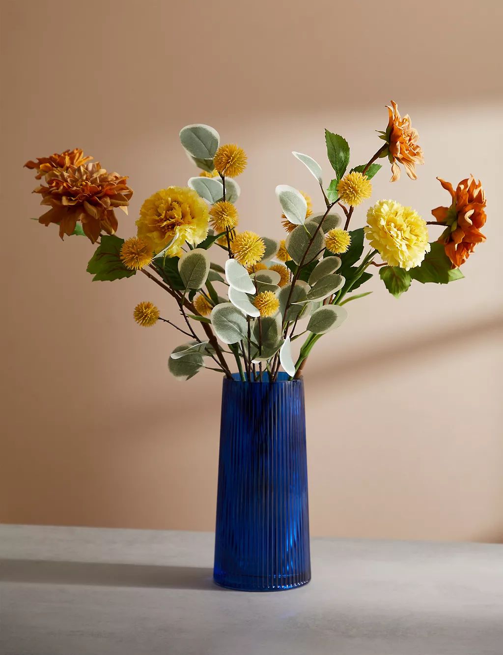Glass Ribbed Vase | Marks & Spencer (UK)