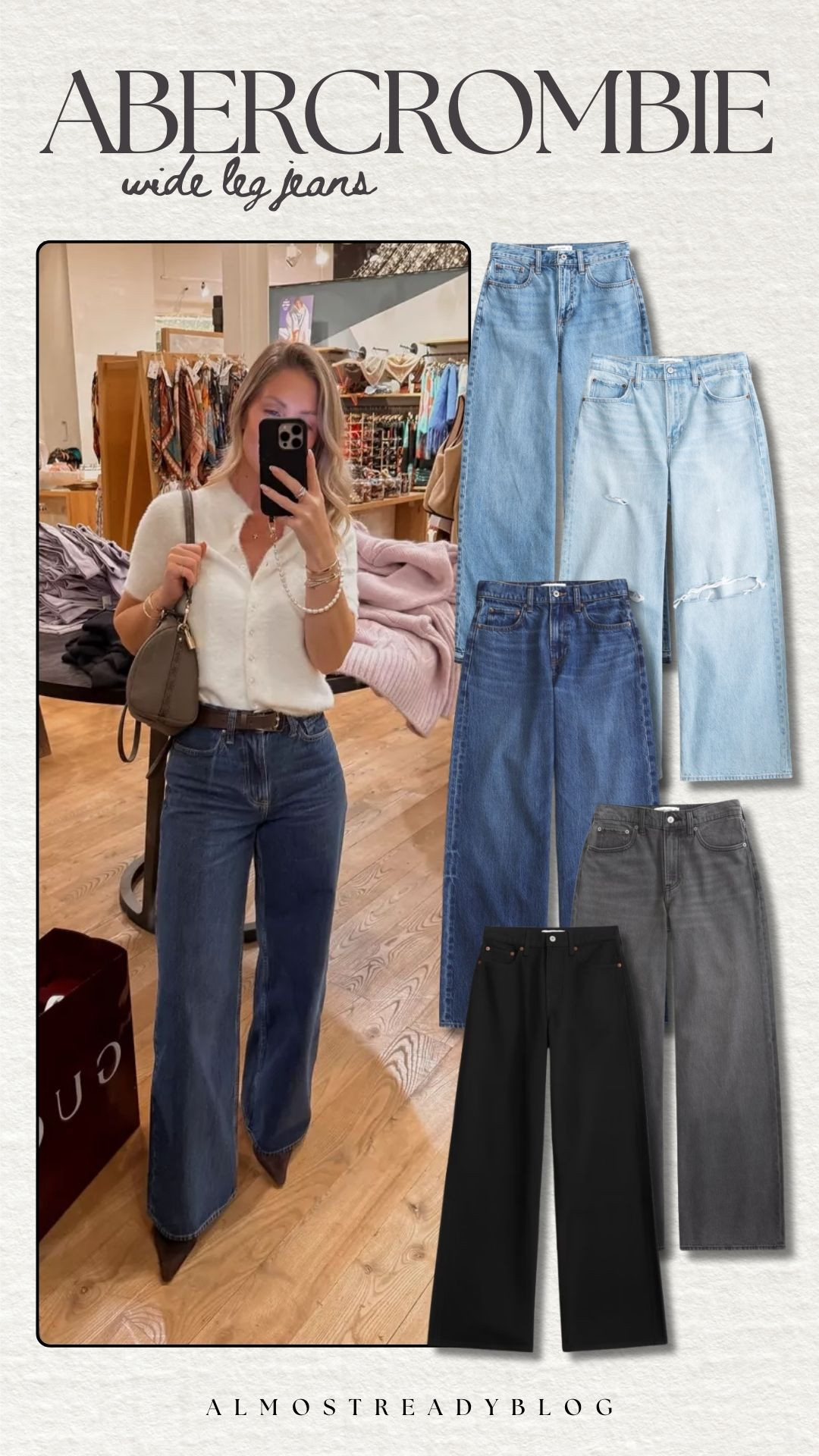 These are some of the best wide leg jeans I own!! So comfy and flattering!

abercrombie, wide leg jeans, finds under 100, new arrivals, watchnow, amanda west, almostreadyblog 

 

#LTKootd #LTKSeasonal #LTKSaleAlert
