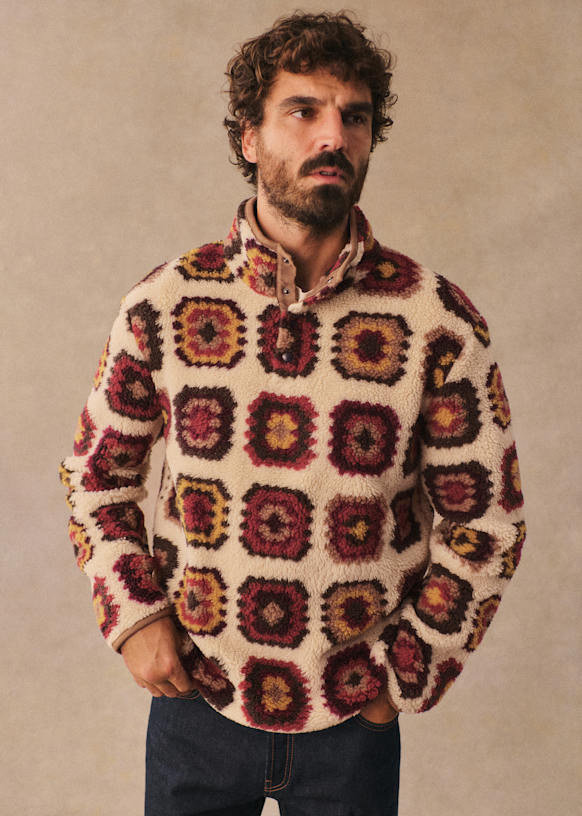 Tucker Motifs Fleece | Sezane Paris - US