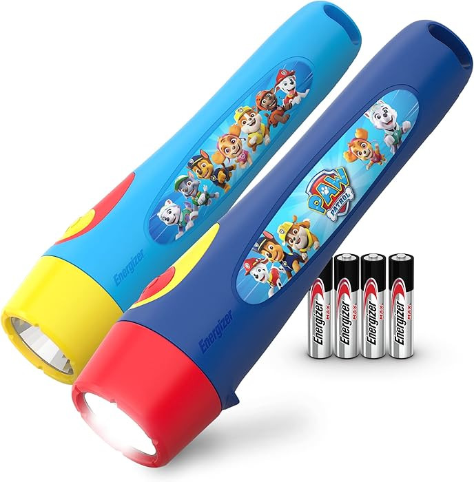 Energizer PAW Patrol Flashlights (2-Pack), Paw Patrol Toys for Boys and Girls, Great Lightweight ... | Amazon (US)