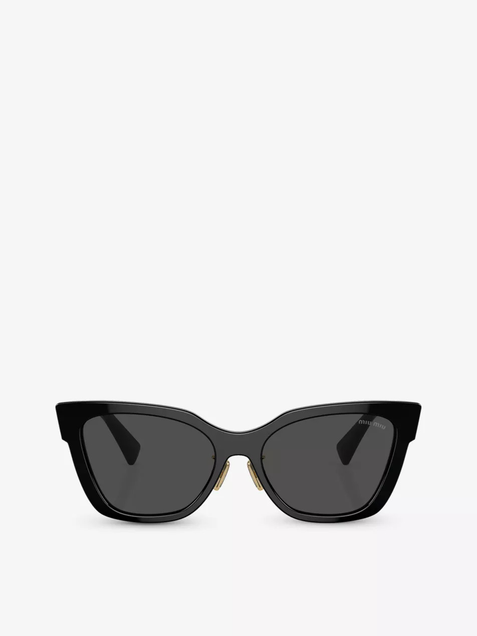 MU 02ZS square-frame acetate sunglasses | Selfridges
