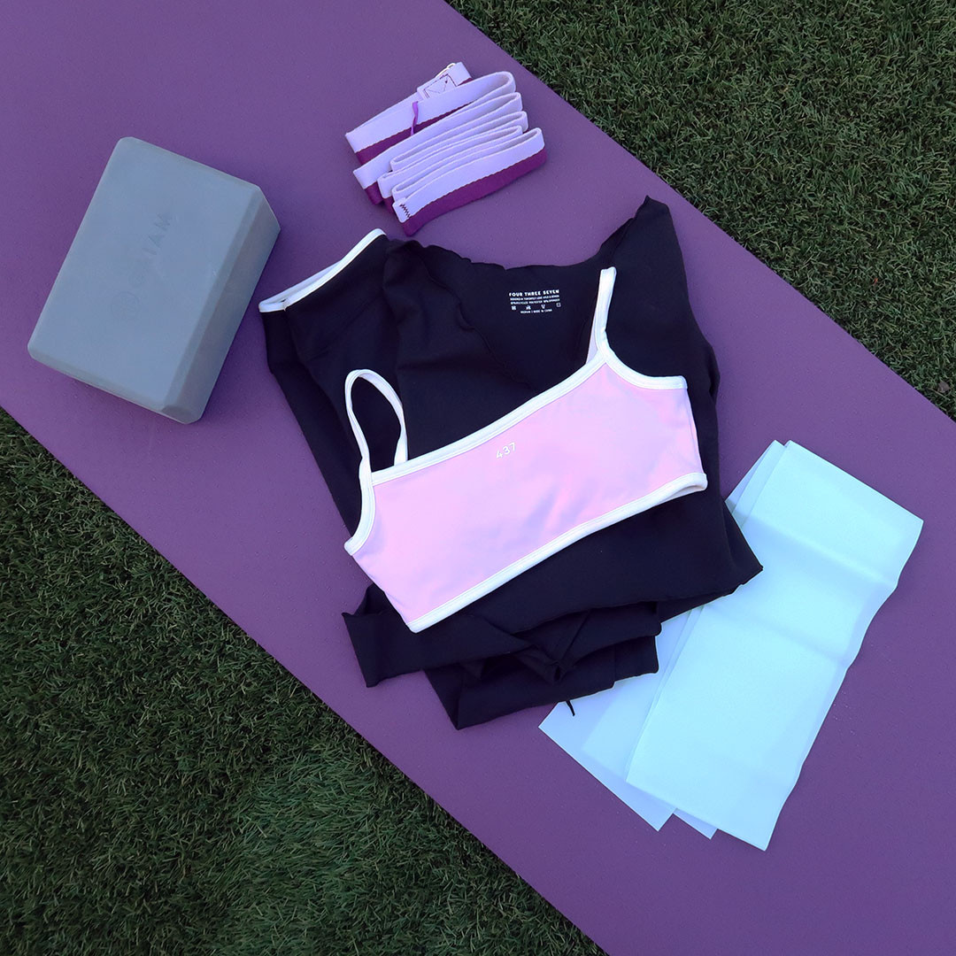 Got my yoga gear in place for the perfect workout. Loving this three peice fitness outfit, it's so comfy and fashionable for looking fabulous at pilates, yoga, and BodyCombat. Love! 

 #LTKootd #LTKfitnessgoals #LTKActive