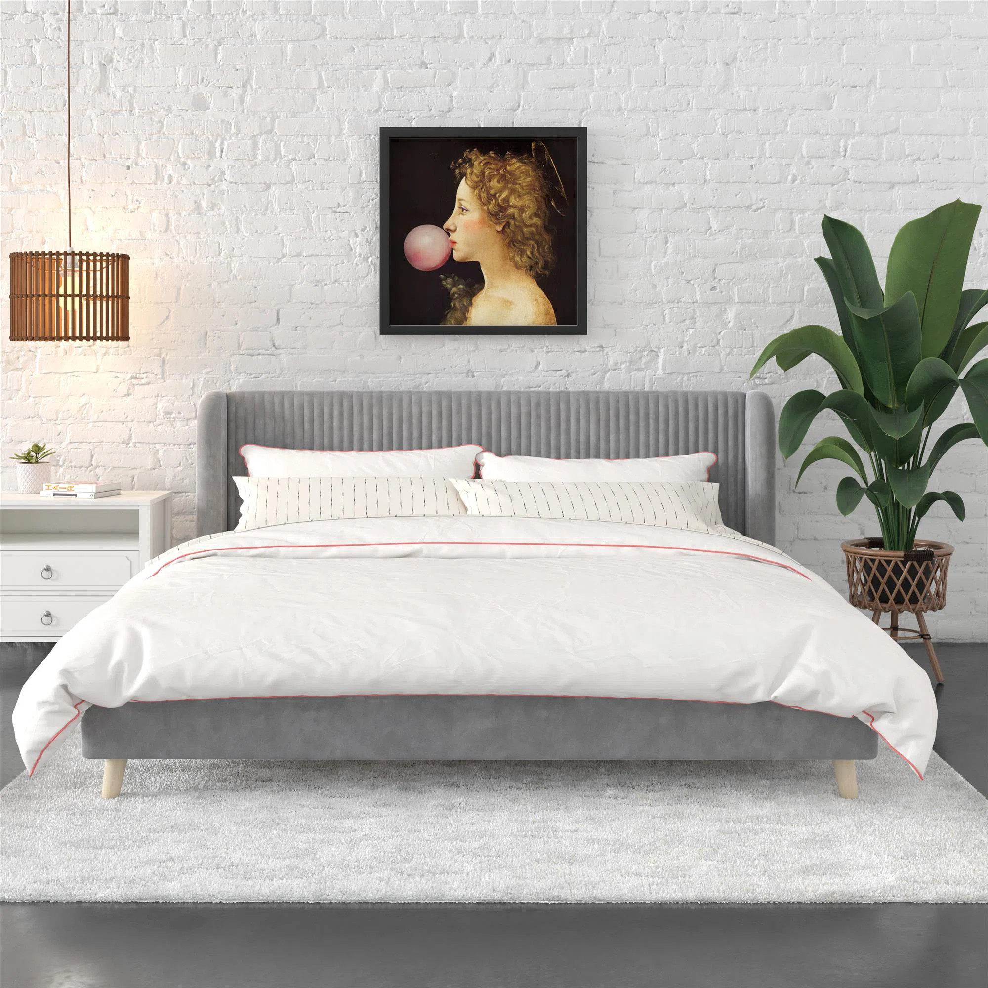 Holly King Size Upholstered Platform Bed | Wayfair North America